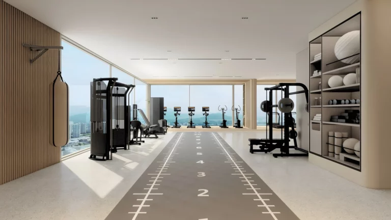 Berkeley Square South shared gymnasium
