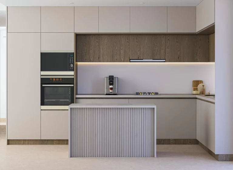 Berkeley Square South modern kitchen