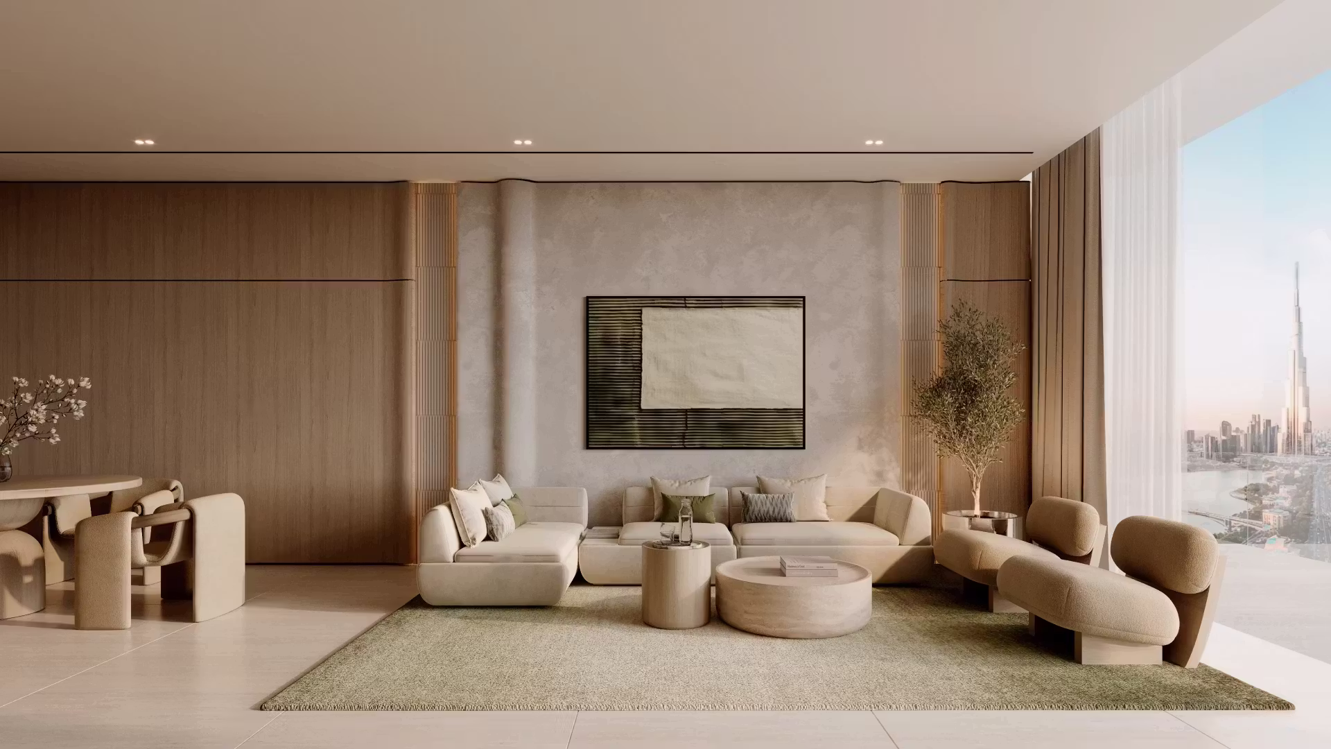 Binghatti Sky Terraces kitchen layout