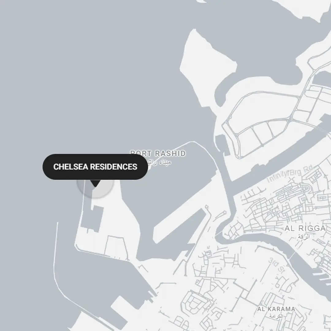Dubai Maritime City coastline