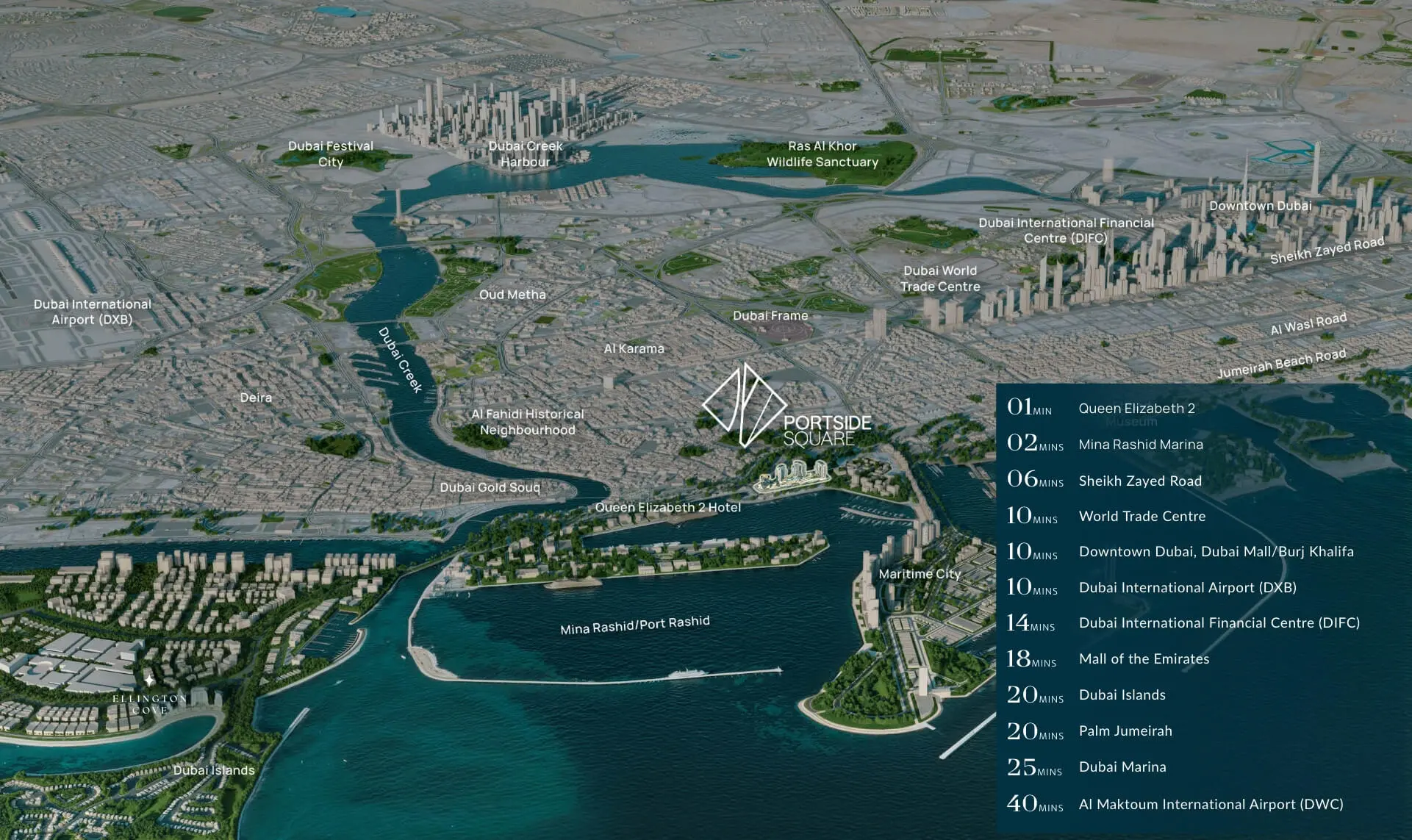 Mina Rashid port location
