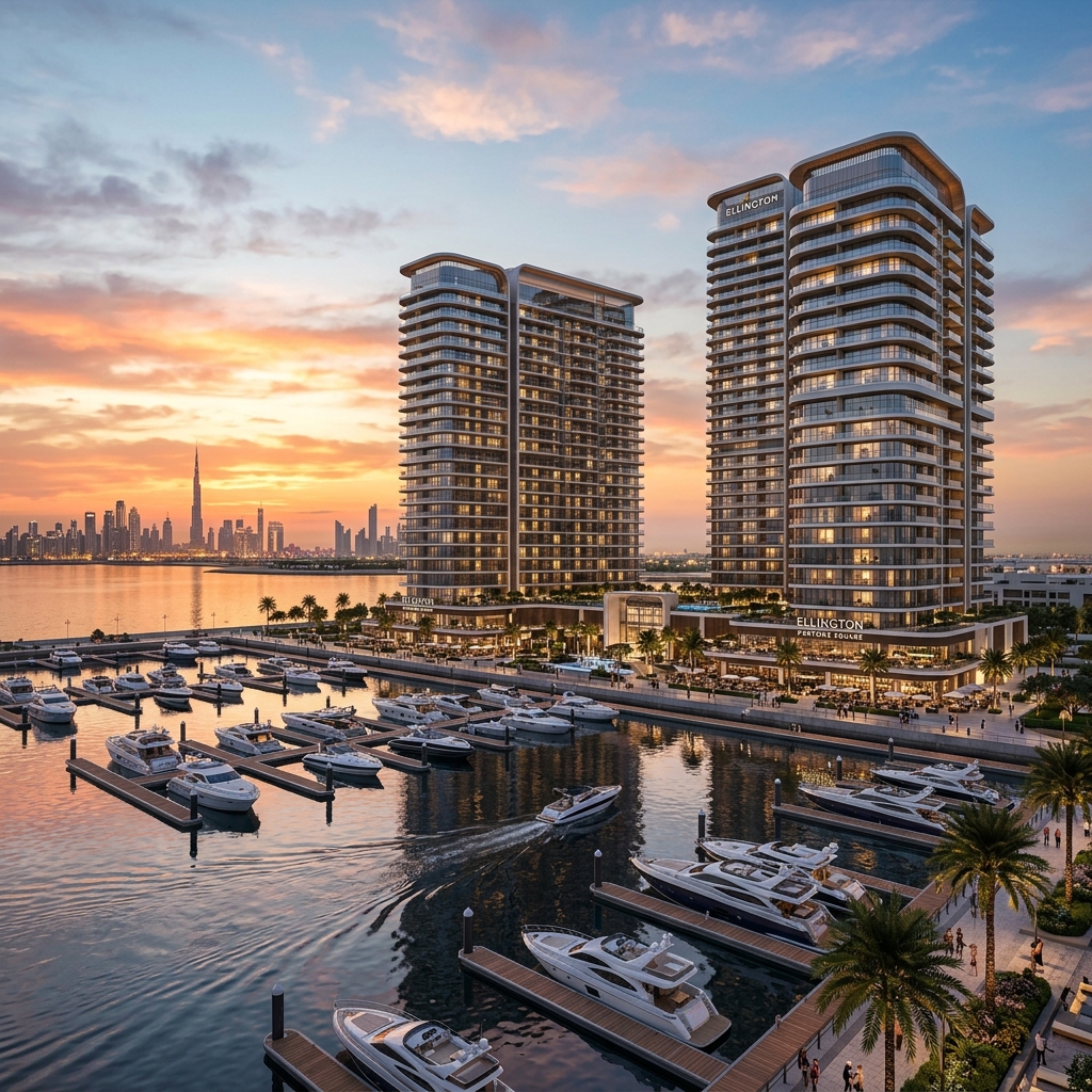 Portside Square tower view