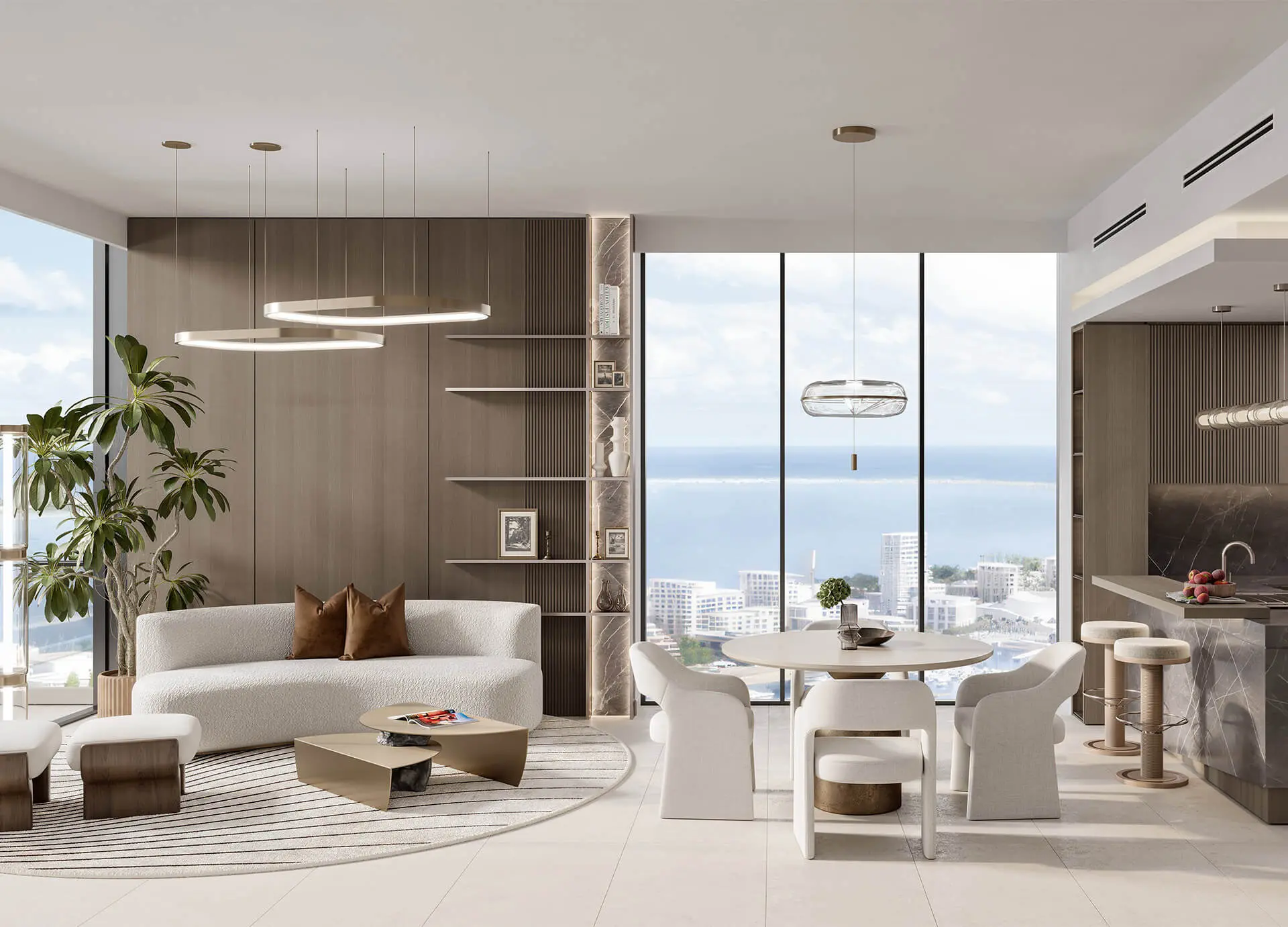 Portside Square bedroom arrangement