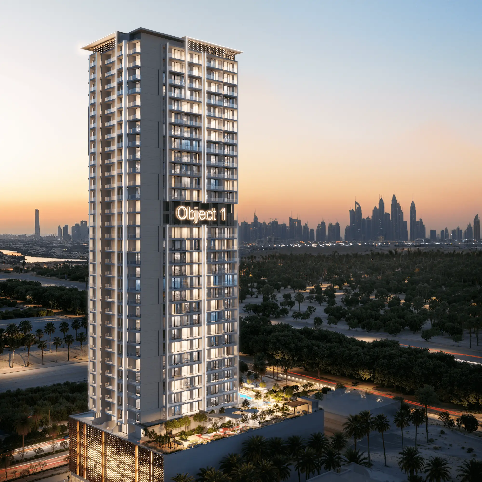 The Fifth Tower interior living