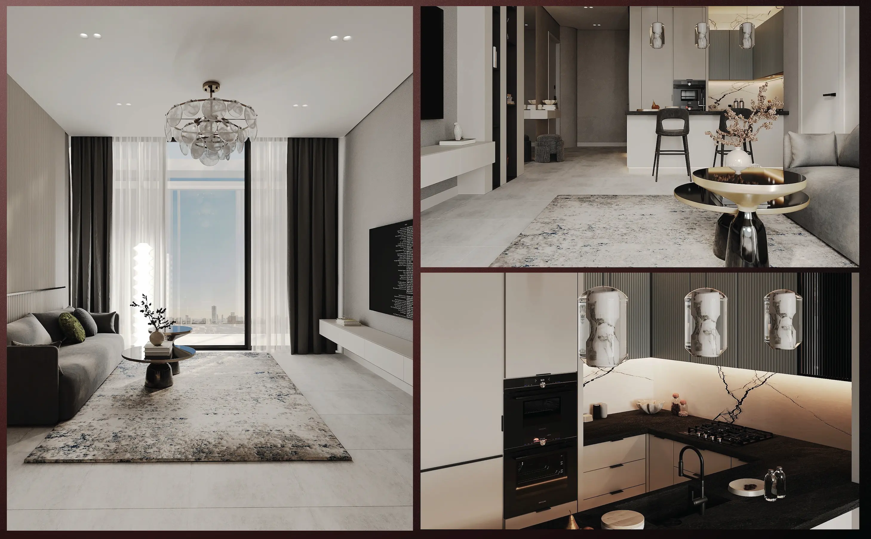 The Fifth Tower stylish interior workspace for residents
