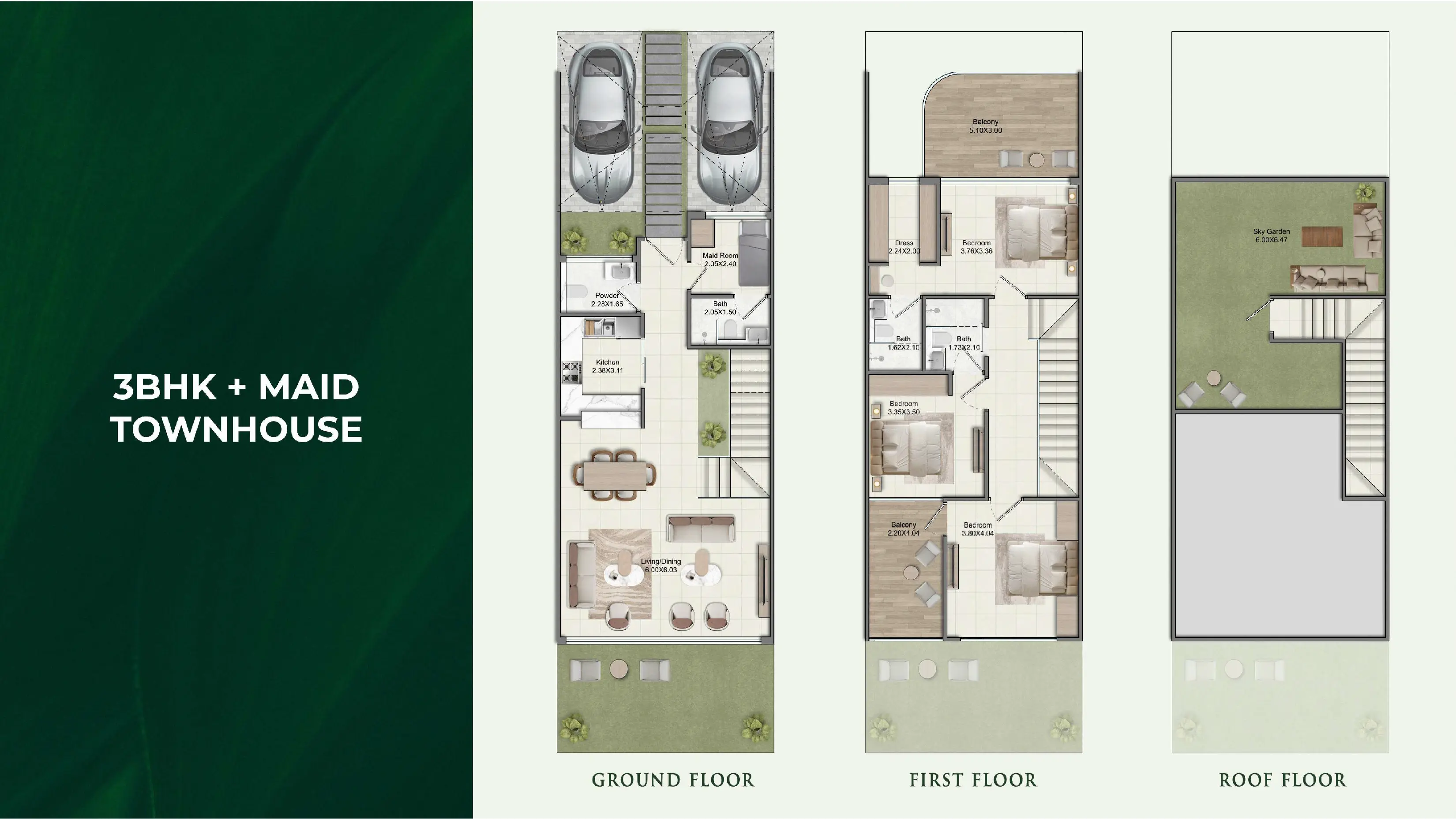 Greenz by Danube site masterplan layout