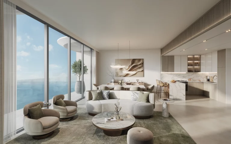 Hilton Residences master bedroom suite