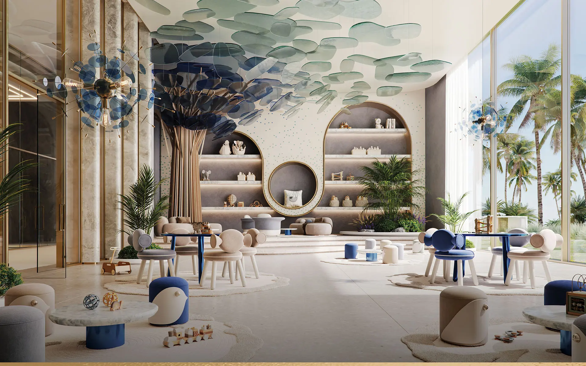 Jacob & Co. custom luxury lounge