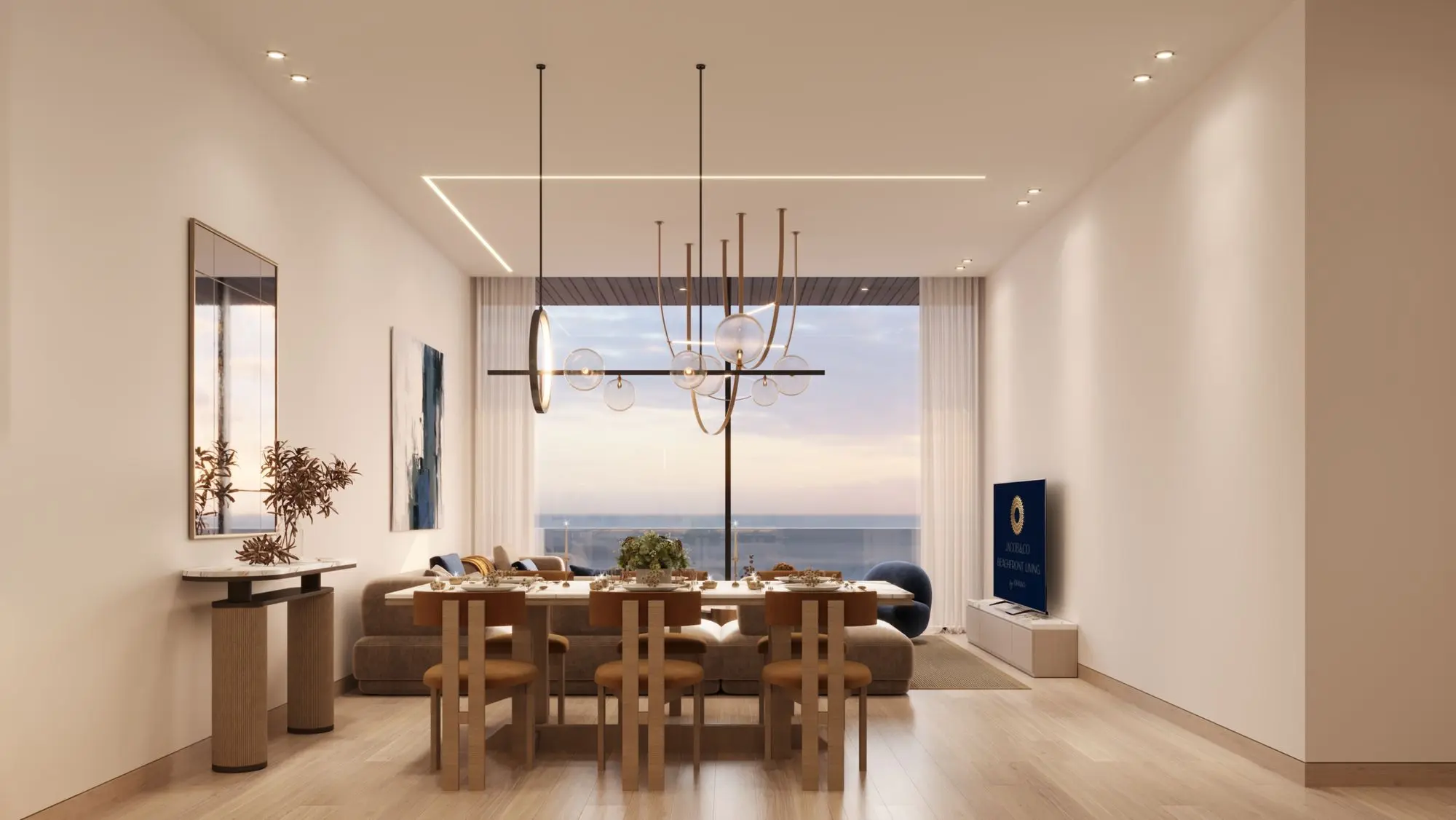 Jacob & Co. Beachfront Living study area