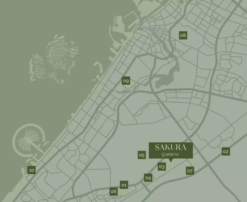 Falcon City of Wonders masterplan location