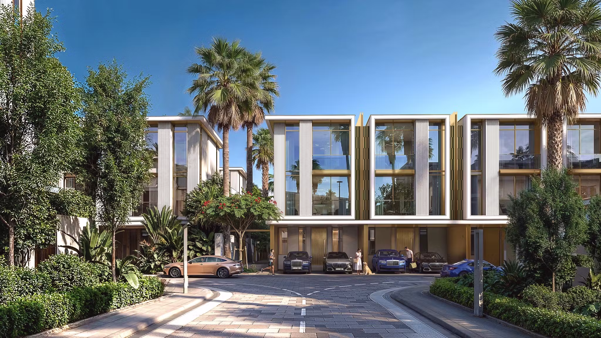 Tilal Binghatti premium master villa architecture exterior